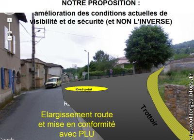 notre proposition - vue depuis route St Romain